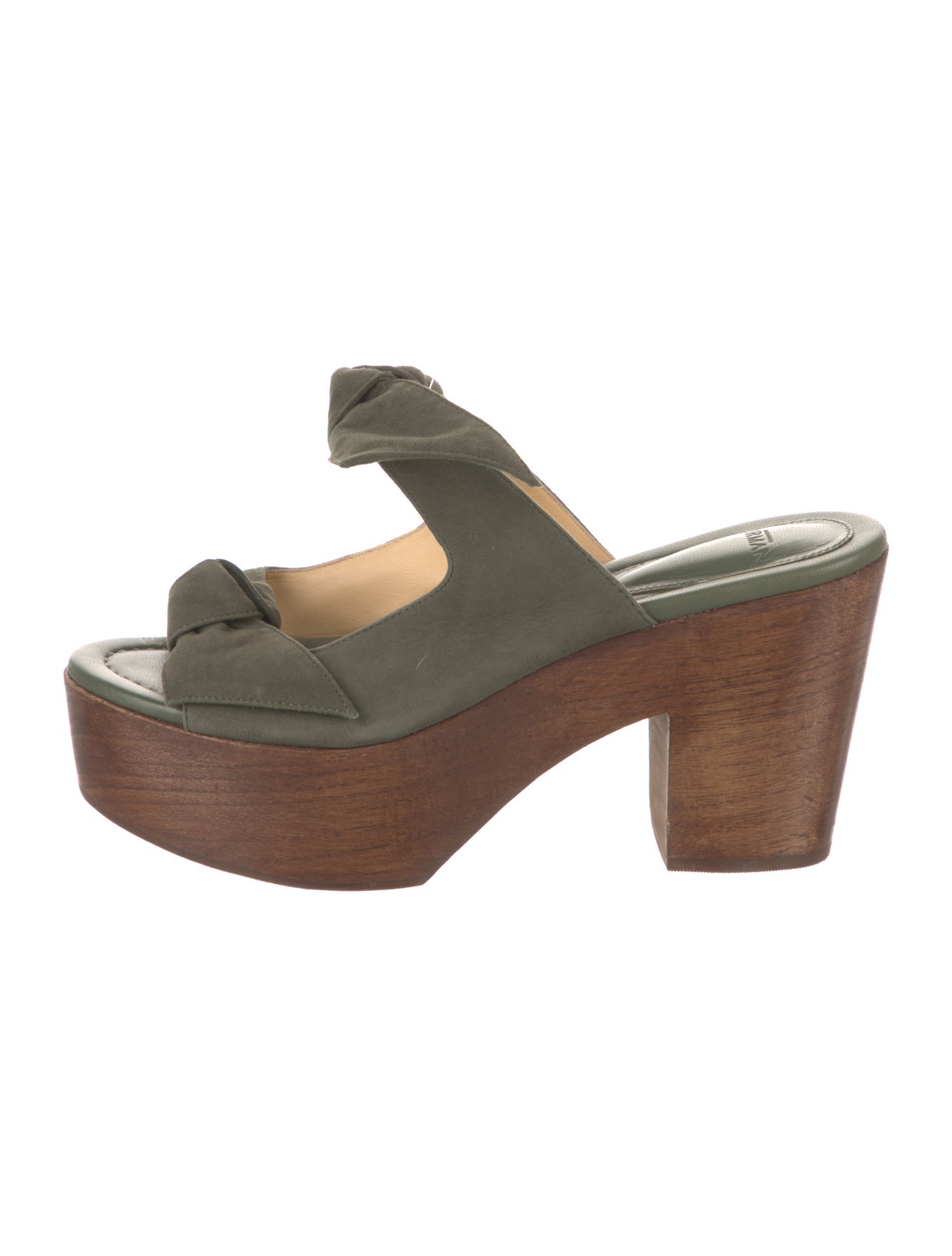 Alexandre Birman Suede Slides