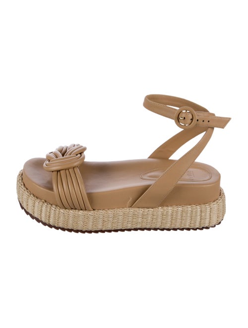 Alexandre Birman Leather Espadrilles