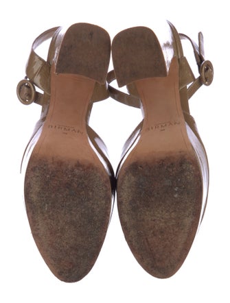 Alexandre Birman Patent Leather D'Orsay Pumps