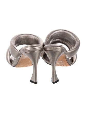 Alexandre Birman Leather Slides