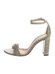 Alexandre Birman Leather Animal Print Sandals