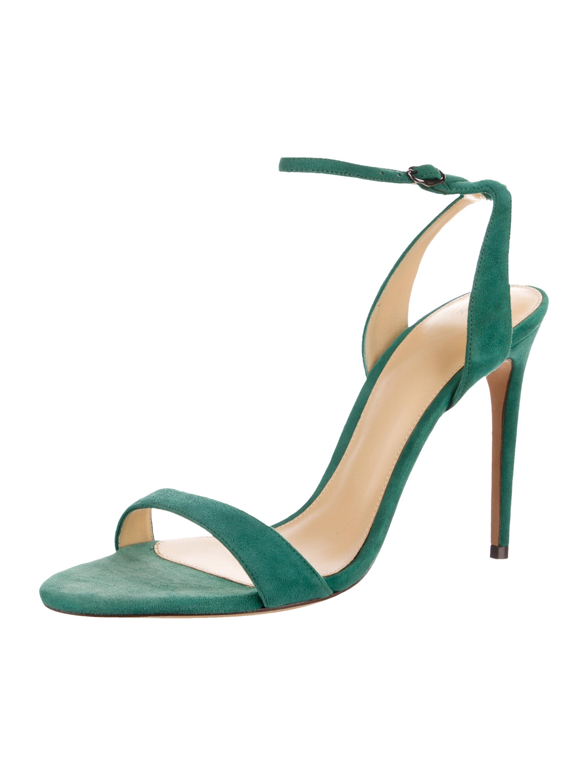 Alexandre Birman Suede Slingback Sandals