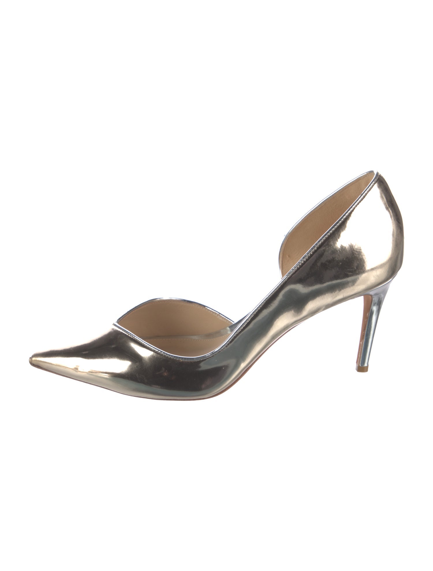 Alexandre Birman Leather D'Orsay Pumps