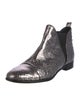 Alexandre Birman Snakeskin Animal Print Chelsea Boots