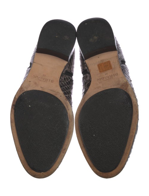 Alexandre Birman Snakeskin Animal Print Chelsea Boots