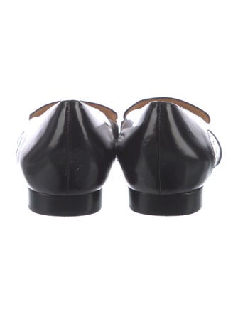 Alexandre Birman Snakeskin Animal Print Loafers