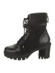 Alexandre Birman Leather Combat Boots