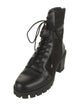 Alexandre Birman Leather Combat Boots