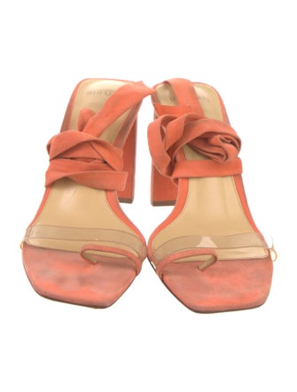 Alexandre Birman Suede Slingback Sandals