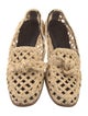 Alexandre Birman Jute Lace Pattern Loafers