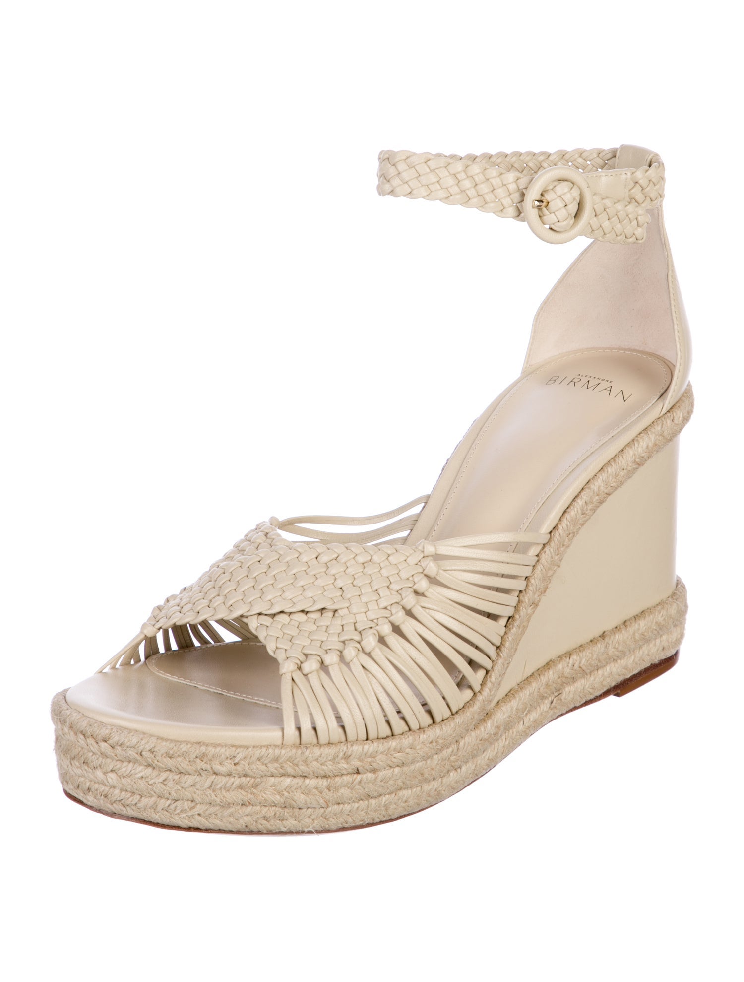 Alexandre Birman Leather Espadrilles w/ Tags