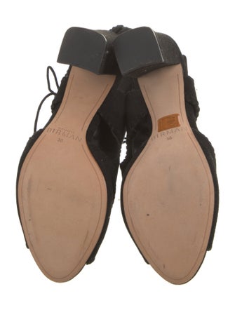 Alexandre Birman Suede Slingback Pumps