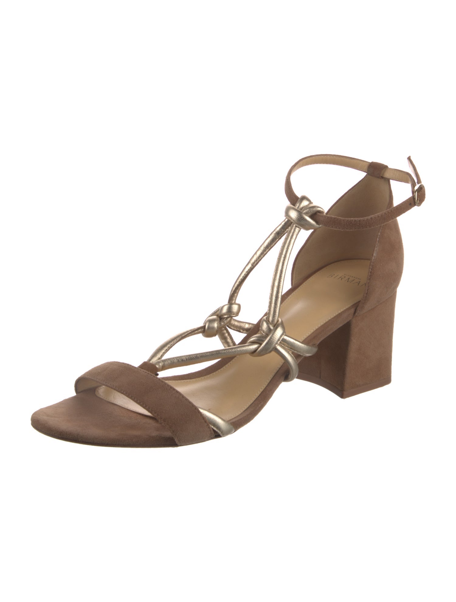Alexandre Birman Suede Slingback Sandals
