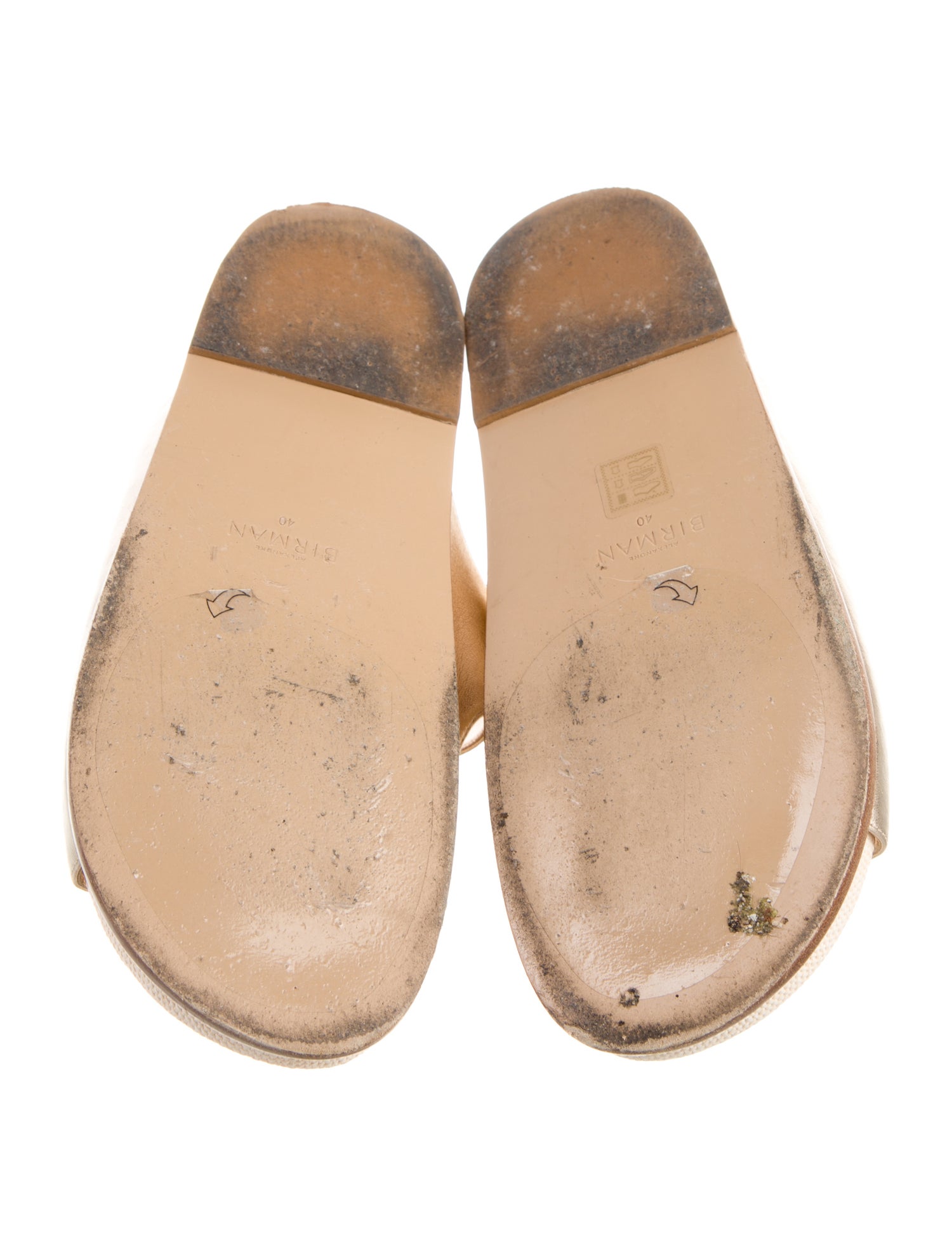 Alexandre Birman Embossed Leather Bow Accents Slides