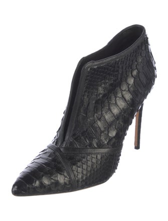 Alexandre Birman Snakeskin Animal Print Pumps