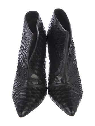 Alexandre Birman Snakeskin Animal Print Pumps