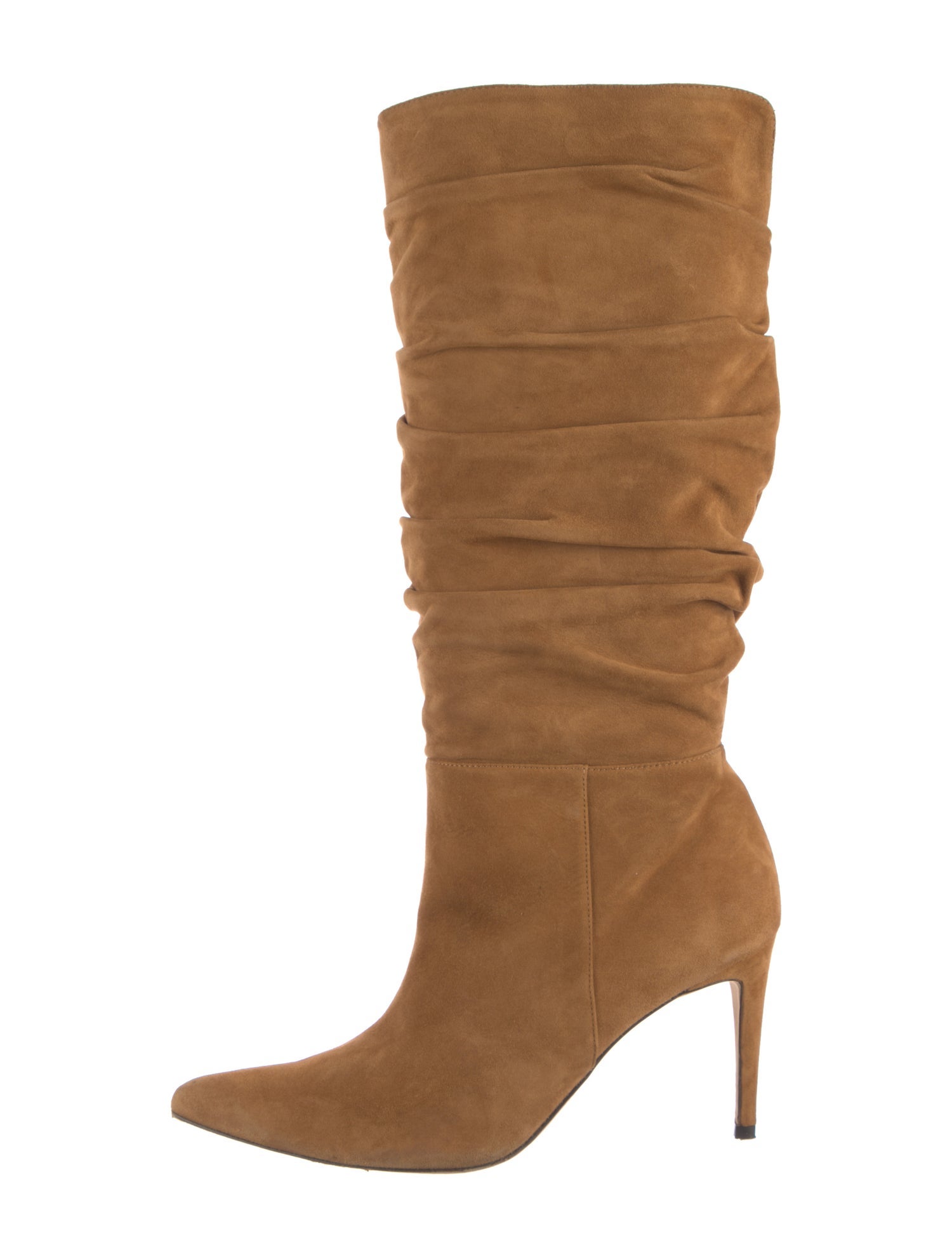 Alexandre Birman Suede Slouch Boots