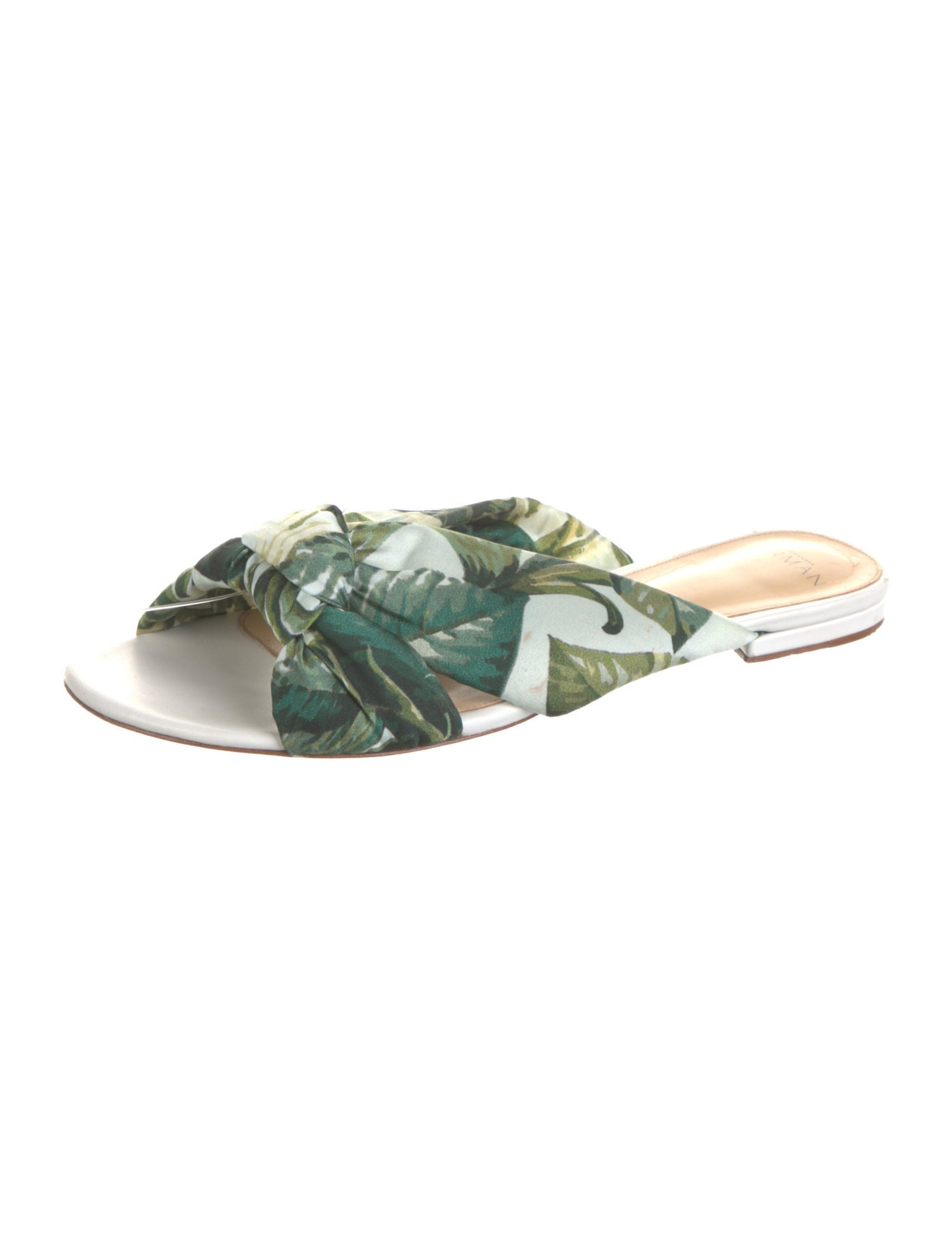 Alexandre Birman Floral Print Slides