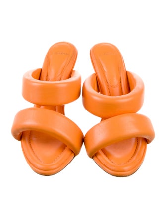 Alexandre Birman Leather Slides