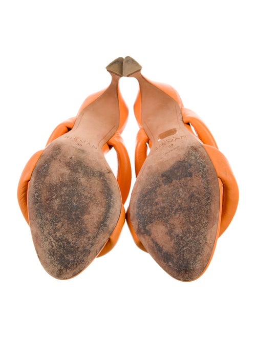 Alexandre Birman Leather Slides