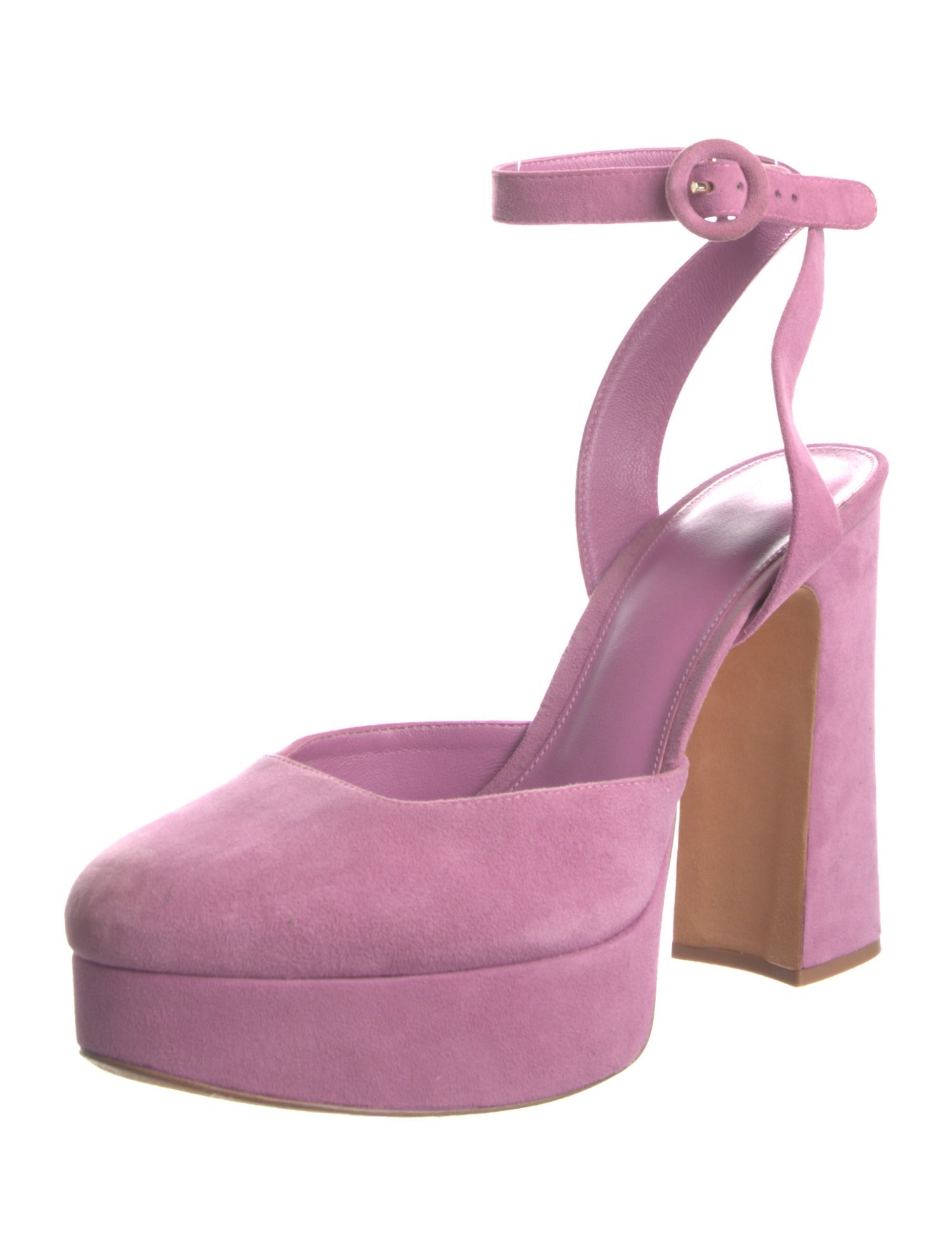 Alexandre Birman Suede D'Orsay Pumps