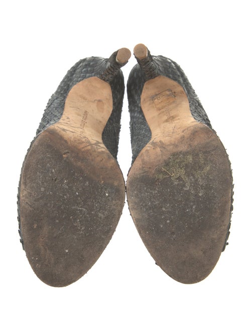 Alexandre Birman Python Animal Print Boots