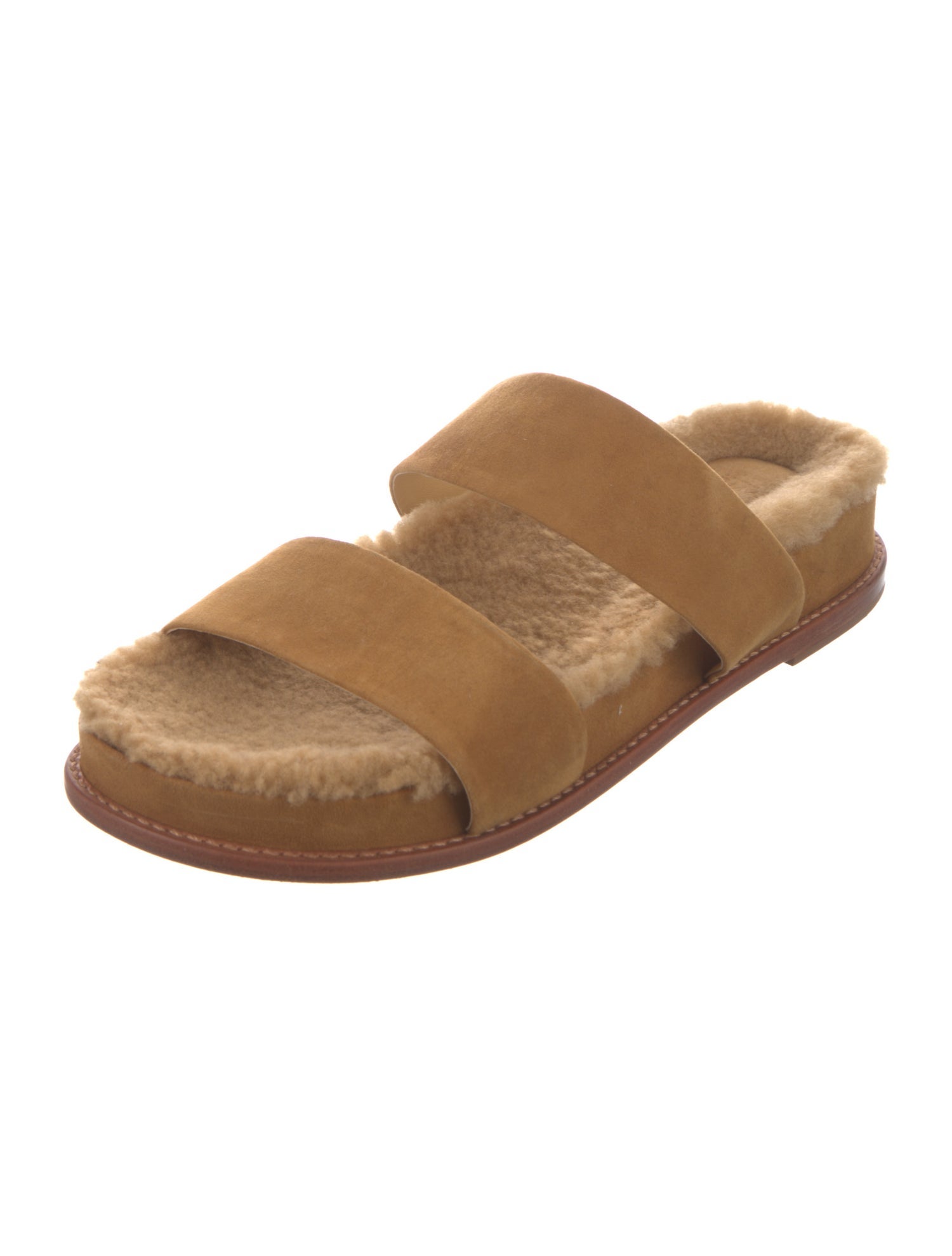Alexandre Birman Suede Slides