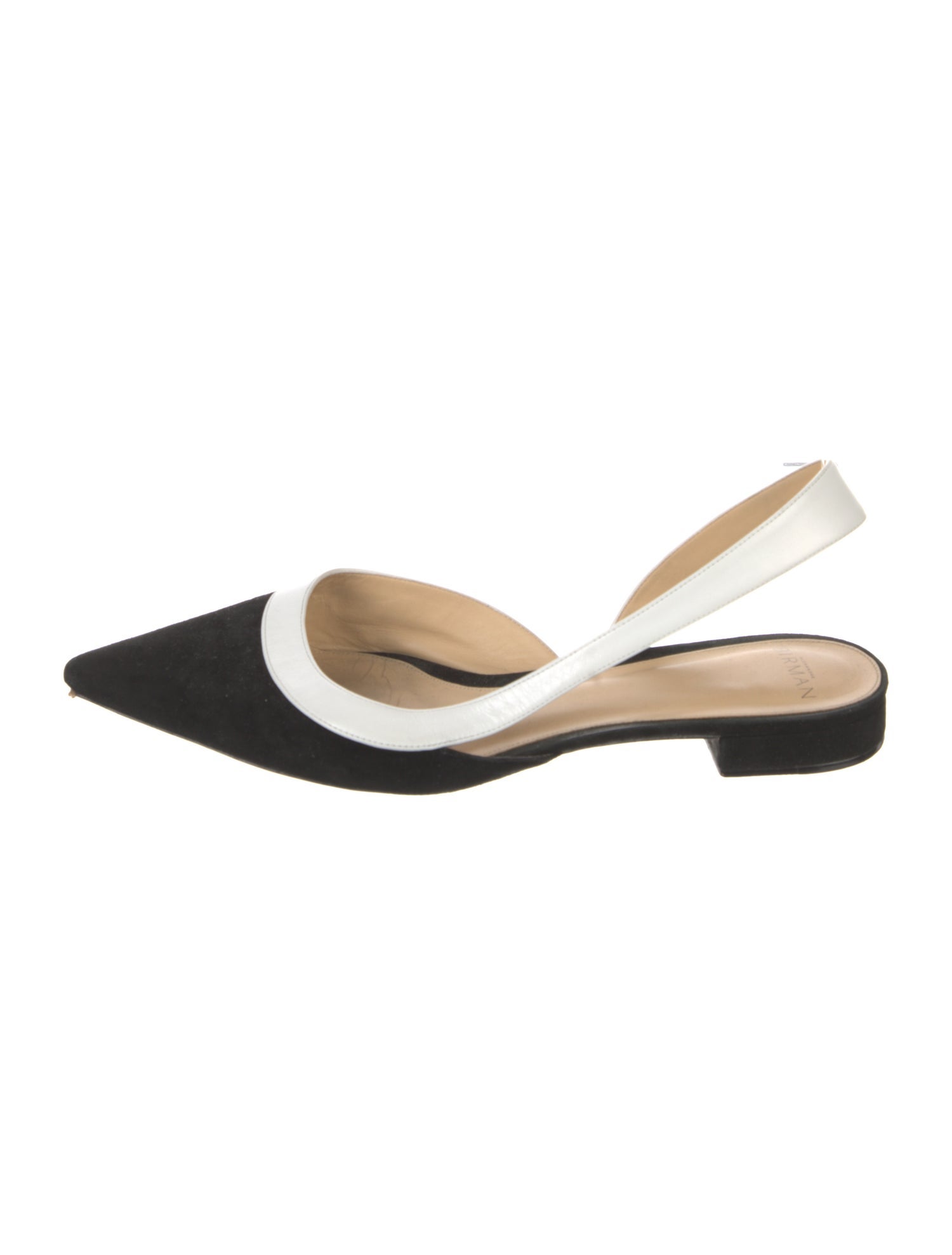Alexandre Birman Suede Colorblock Pattern Slingback Pumps