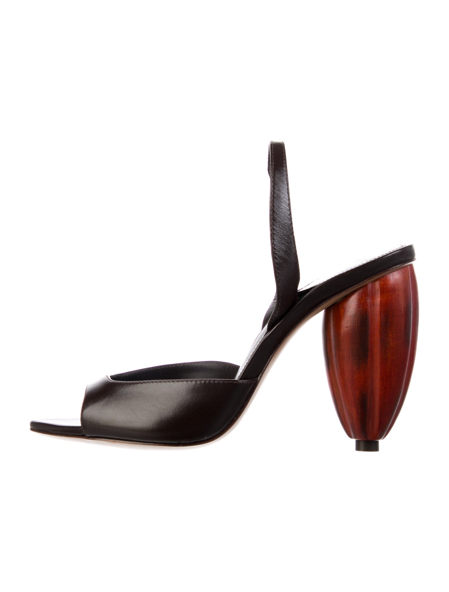 Alexandre Birman Leather Slingback Sandals w/ Tags