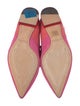 Alexandre Birman Suede Bow Accents Mules