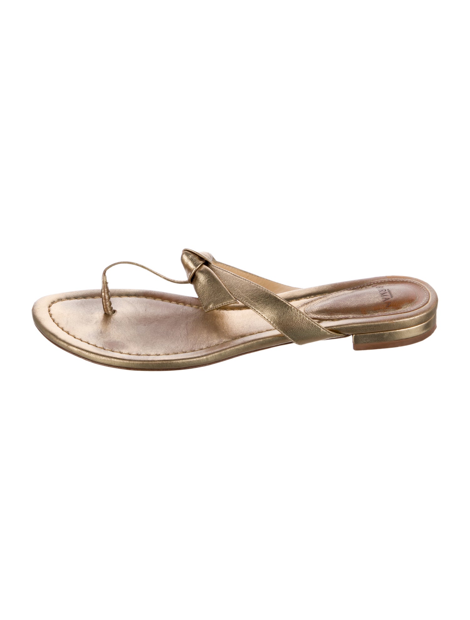 Alexandre Birman Leather Slides