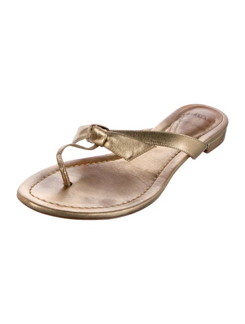 Alexandre Birman Leather Slides