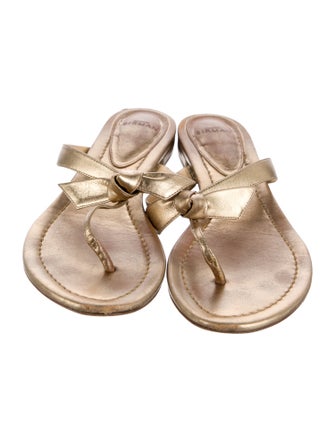 Alexandre Birman Leather Slides