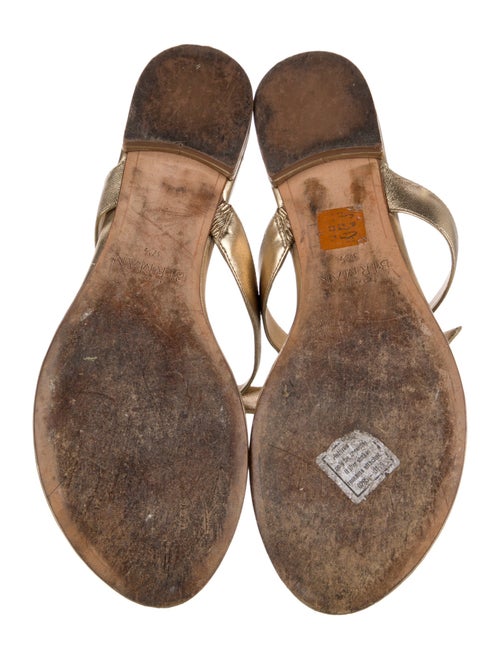 Alexandre Birman Leather Slides