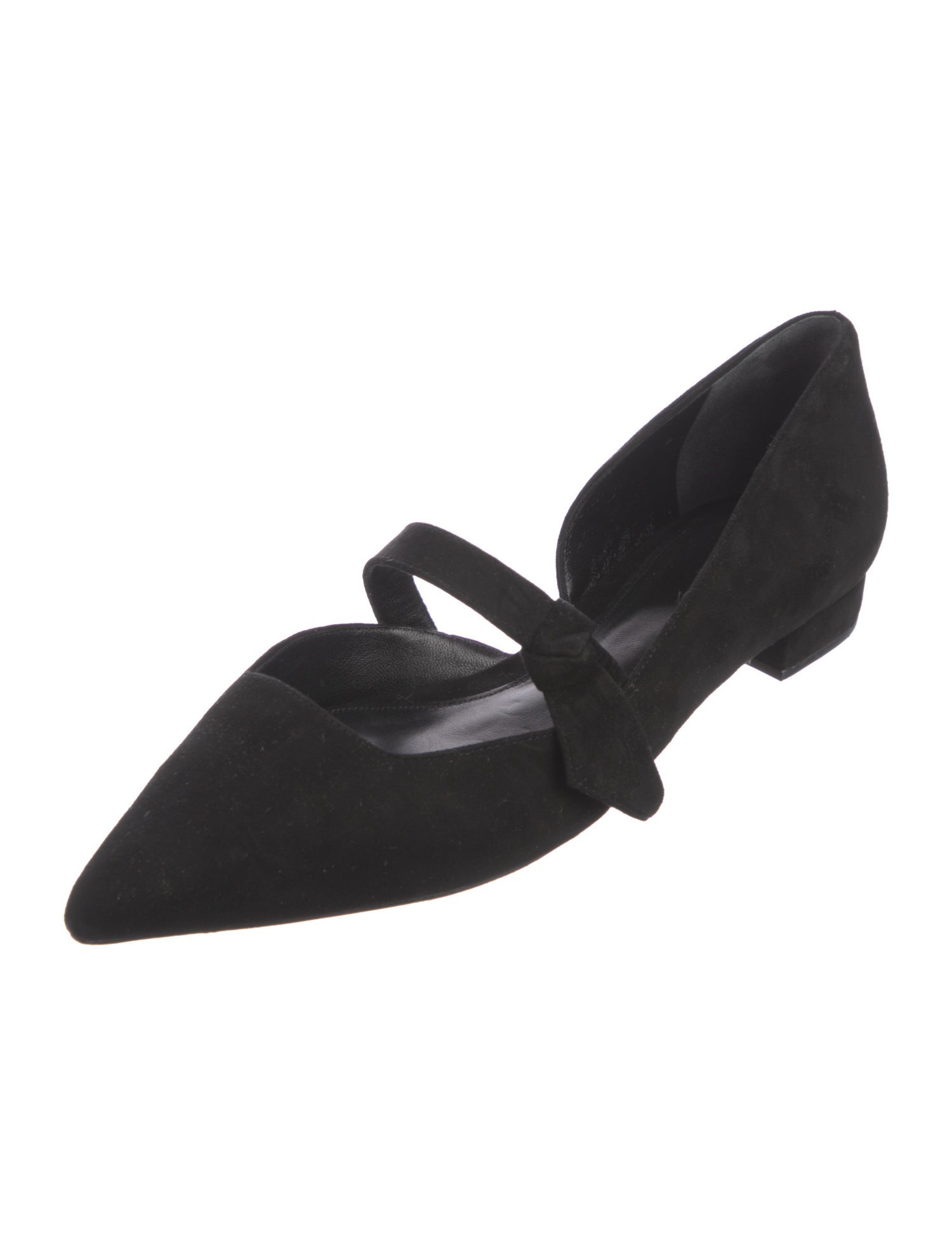 Alexandre Birman Suede D'Orsay Flats