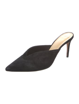 Alexandre Birman Suede Mules