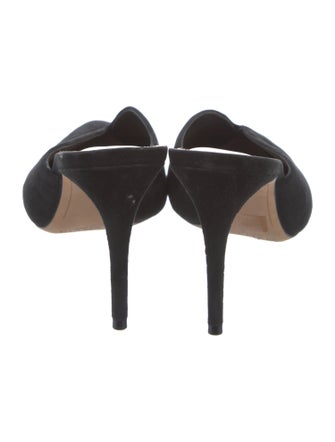 Alexandre Birman Suede Mules