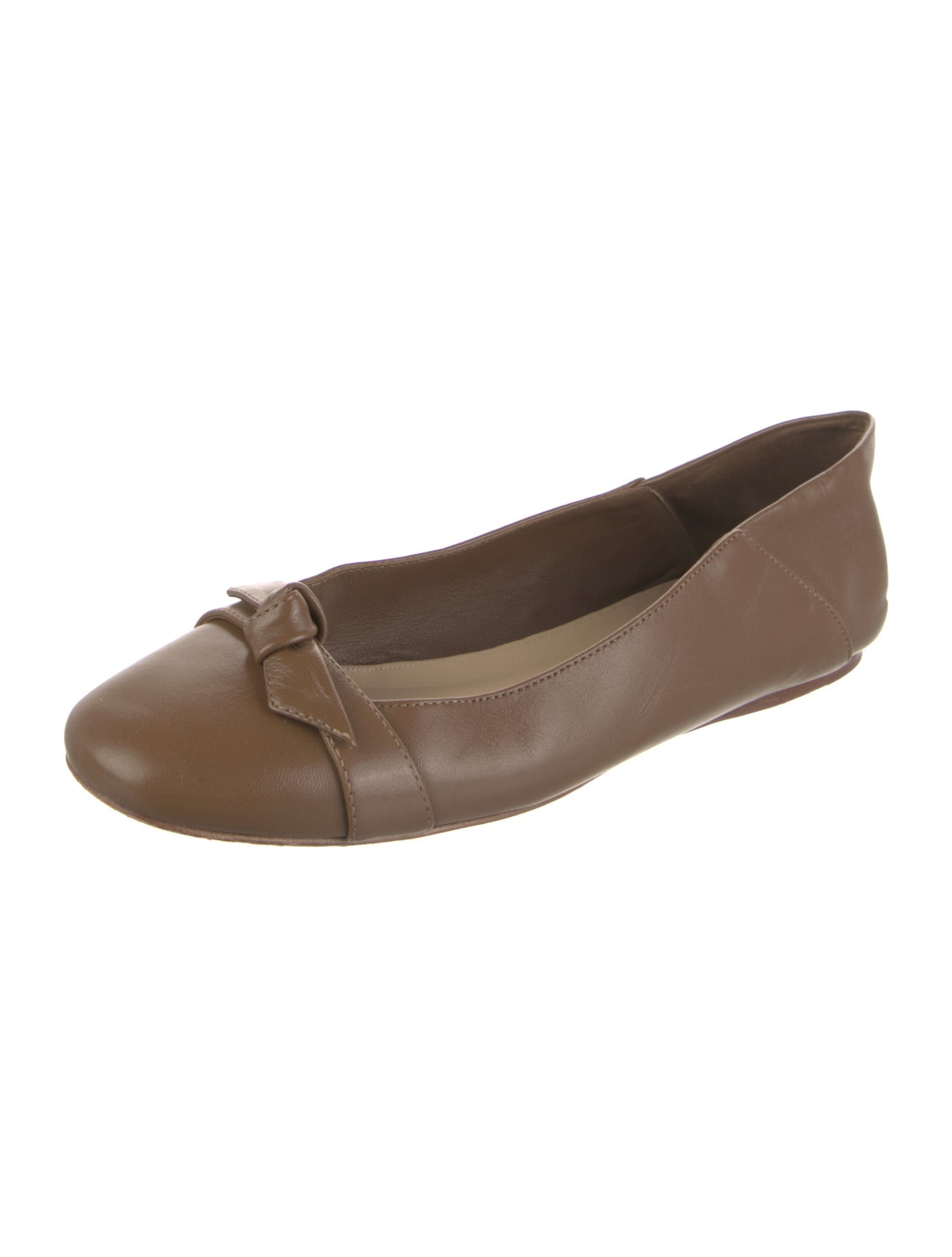 Alexandre Birman Leather Ballet Flats