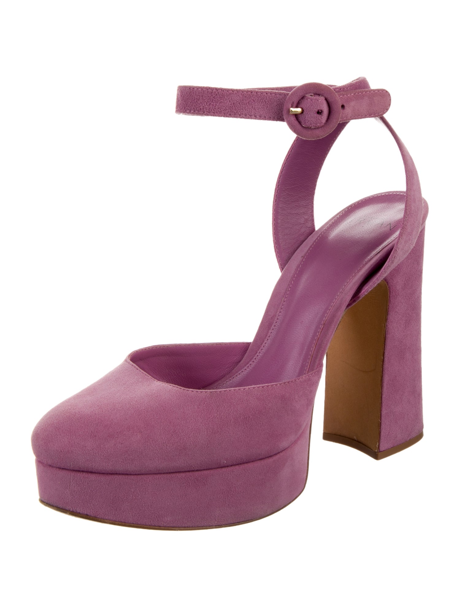 Alexandre Birman Suede Slingback Pumps