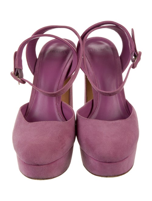 Alexandre Birman Suede Slingback Pumps