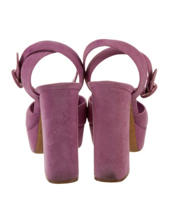 Alexandre Birman Suede Slingback Pumps