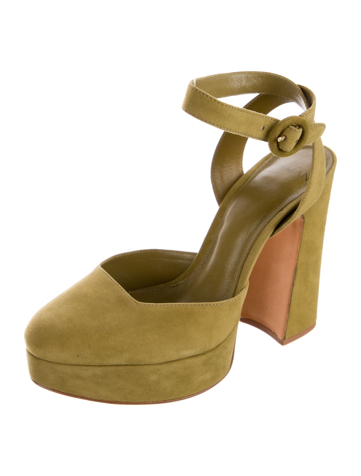 Alexandre Birman Suede Slingback Pumps