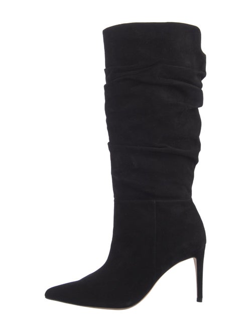 Alexandre Birman Suede Slouch Boots