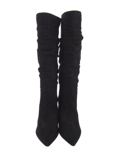 Alexandre Birman Suede Slouch Boots