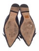 Alexandre Birman Snakeskin Mules
