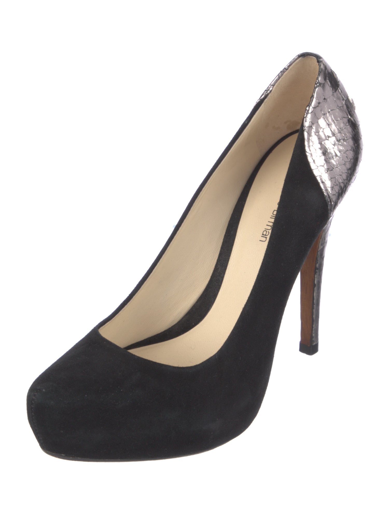 Alexandre Birman Suede Animal Print Pumps