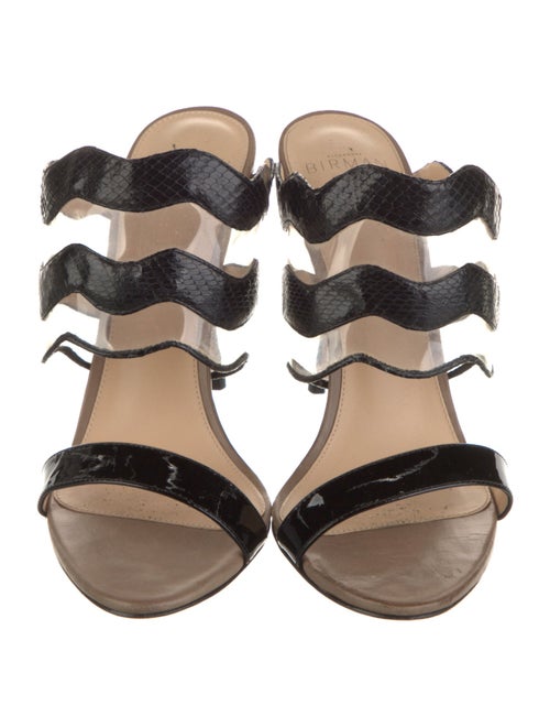 Alexandre Birman Patent Leather Slides