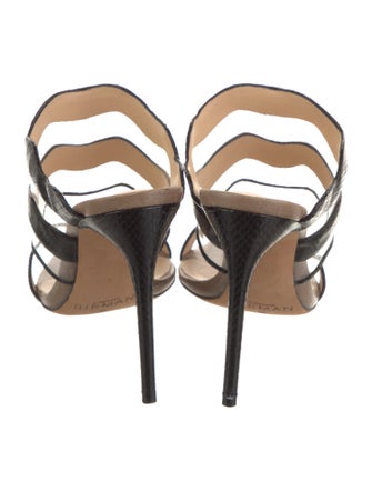 Alexandre Birman Patent Leather Slides