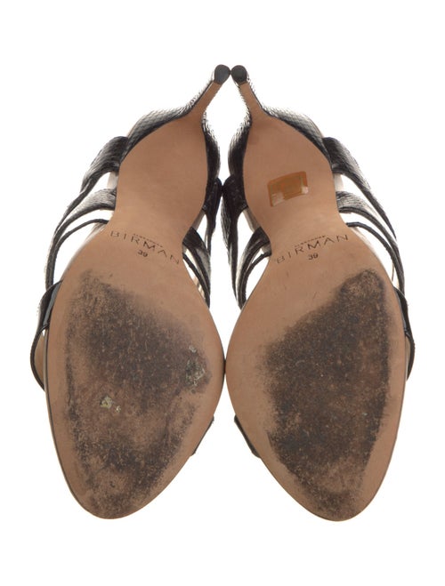 Alexandre Birman Patent Leather Slides