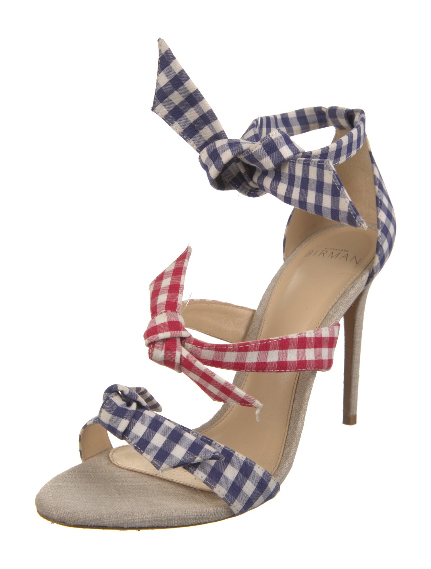 Alexandre Birman Paisley Print Sandals